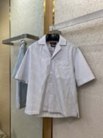 Gucci Logo Embroidered Short Sleeve Shirt - 图片 5
