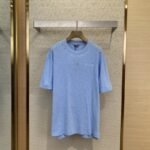 Dior Blur Letters Print Short Sleeve T-Shirt
