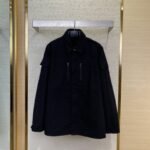 Balenciaga Lapel Work Jacket Coat 1
