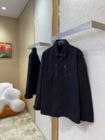 Balenciaga Lapel Work Jacket Coat 1 - 图片 3
