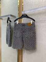 LV washed denim shorts - 图片 7