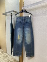 LV turquoise denim trousers - 图片 5