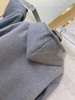 LV Wool Blend Logo Zip outerwear - 图片 8