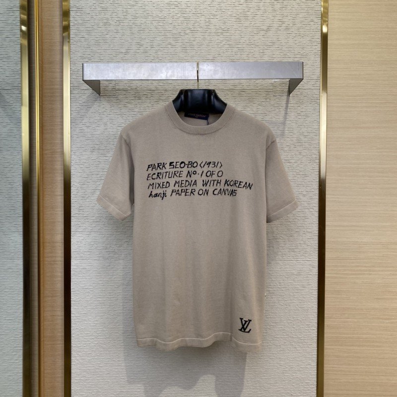 wsxc1740713847452_0.jpg LV appliqu??d jersey short-sleeved T-shirt - 图片 1