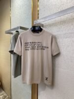 LV appliqu??d jersey short-sleeved T-shirt - 图片 5