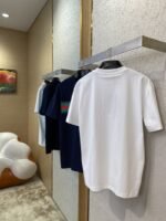 Gucci Monogram Embroidered Printed Short Sleeve T-Shirt White - 图片 4