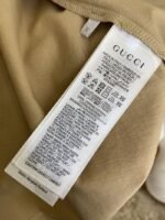 Gucci Heavy Shadow Print Short Sleeve T-Shirt Khaki - 图片 9