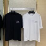 Prada Printed Short Sleeve T-Shirt Black