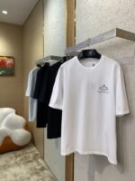 Prada Printed Short Sleeve T-Shirt White - 图片 3