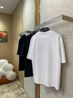 Prada Printed Short Sleeve T-Shirt Black - 图片 4