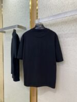 Prada Printed Short Sleeve T-Shirt Black - 图片 7