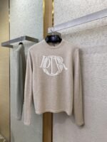 Dior Logo Embroidered Crew Neck Jumper - 图片 5