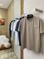 Dior Embroidered Logo Short Sleeve White - 图片 3