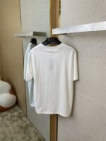 Dior Flocked Print Short Sleeve White - 图片 8