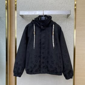 Gucci Jacquard Hooded Jacket