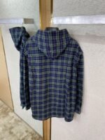 Balenciaga Check Shirt Jacket Coat - 图片 8