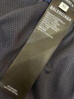 Balenciaga Double Layer Patchwork Double Loop Double Waist Side Five Barstrousersgrey - 图片 9