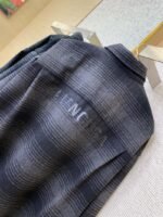 Balenciaga Letters Check Long Sleeve Shirt - 图片 7