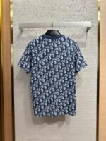 Dior Jacquard All-Over Print Short Sleeve T-Shirt 1 - 图片 2