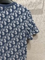 Dior Jacquard All-Over Print Short Sleeve T-Shirt 1 - 图片 7