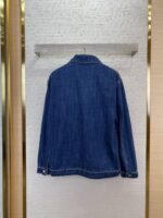 Prada washed and distressed denim outerwear - 图片 2