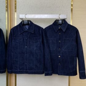Fendi Full Print Denim Jacket Jacket 2