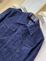 Fendi full print denim jacket jacket 1 - 图片 6