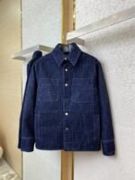 Fendi Full Print Denim Jacket Jacket 2 - 图片 5