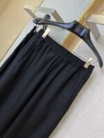 LV embroidered casual wide-leg trousers - 图片 6