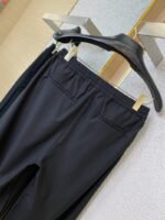 LV embroidered casual wide-leg trousers - 图片 8