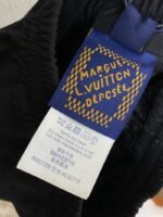 LV embroidered casual wide-leg trousers - 图片 9