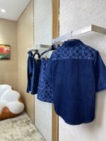LV America??s Cup Checkered Short Sleeve Shirt - 图片 4