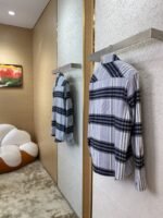 LV brushed wool lapel shirt - 图片 4