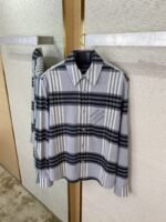 LV brushed wool lapel shirt - 图片 7