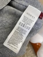 Gucci Year of the Snake Appliqu?? Crew Neck Sweater Navy - 图片 9