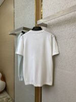 LV Ribbon Embroidered Knit Short Sleeve T-Shirt - 图片 7