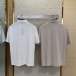 Dior Co-Branded Cat Embroidered Short Sleeve Polo Shirt White - 图片 2