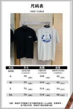 Dior Co-Branded Cat Embroidered Short Sleeve T-Shirt Black - 图片 10