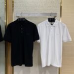 Dior Logo Embroidered Polo Shirt White
