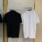 Dior Logo Embroidered Polo Shirt Black - 图片 2