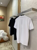 Dior Logo Embroidered Polo Shirt White - 图片 4