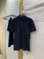 Dior Logo Embroidered Polo Shirt Black - 图片 5