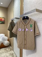 LV Collarless Logo Jacquard Cardigan - 图片 4