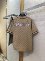 LV Collarless Logo Jacquard Cardigan - 图片 8