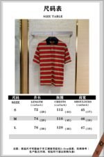 Prada Striped Lapel Embroidered Polo Shirt - 图片 10