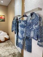 LV Mosaic Denim Trousers - 图片 3