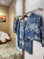 LV Mosaic Denim Trousers - 图片 4