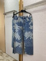 LV Mosaic Denim Trousers - 图片 5