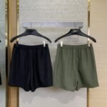 Gucci Jacquard Drawstring Casual Shorts Green - 图片 2
