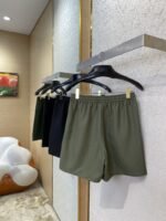 Gucci Jacquard Drawstring Casual Shorts Green - 图片 3